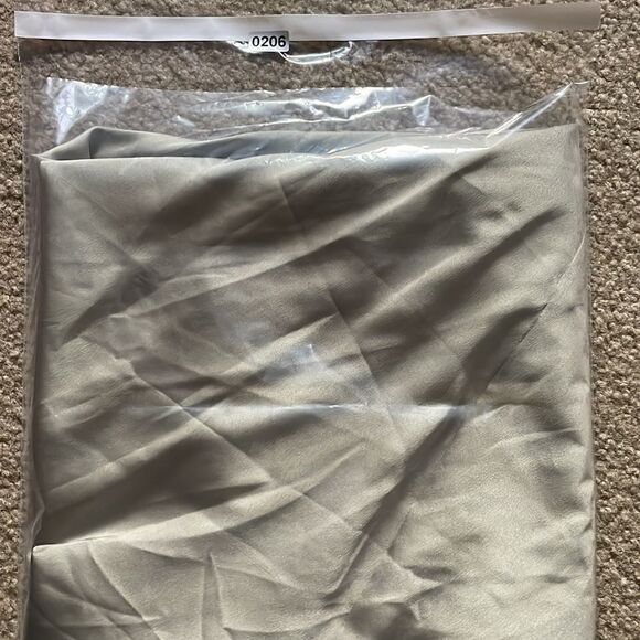 Show me your mumu Tuscany Maxi Slip Dress green luxe satin Size XS - Picture 7 of 7